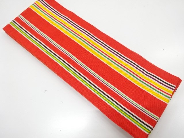 JAPANESE HANHABA OBI / WOVEN STRIPE